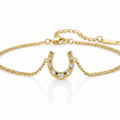Pulseira Horse Fashion Dourada