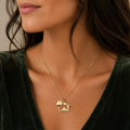 Conjunto Vaquinha Holandesa Dourado