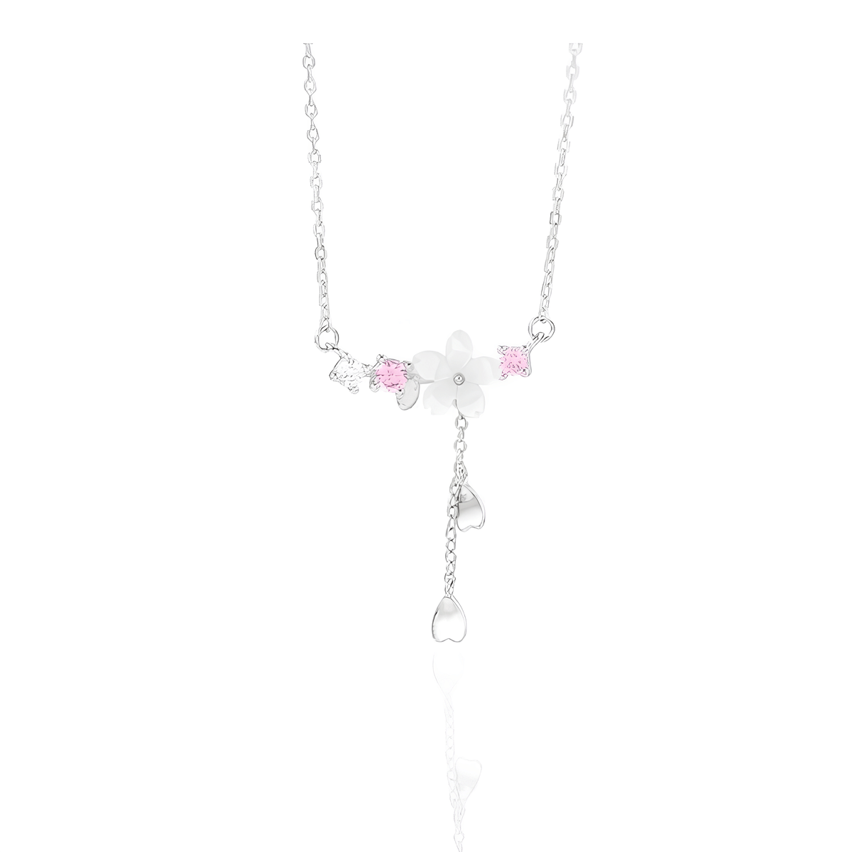 Conjunto Brilho de Jardim Delicado Prata 925