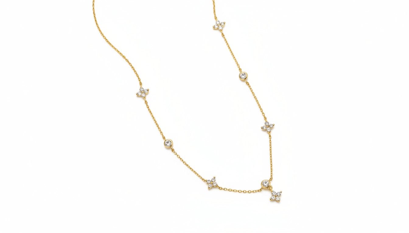 Conjunto trevo de 4 Folhas Prata ou Dourado