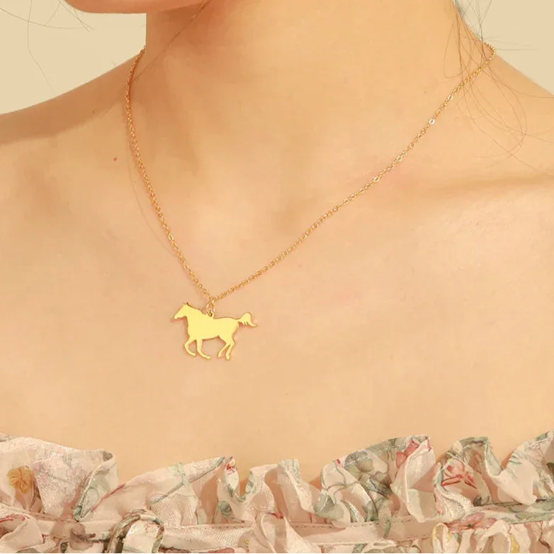 Conjunto Potro em Disparada Dourado