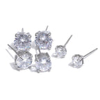 Kit de brincos Brilho de 3 Marias com Zircônias