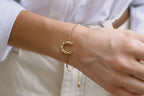 Pulseira Horse Fashion Dourada