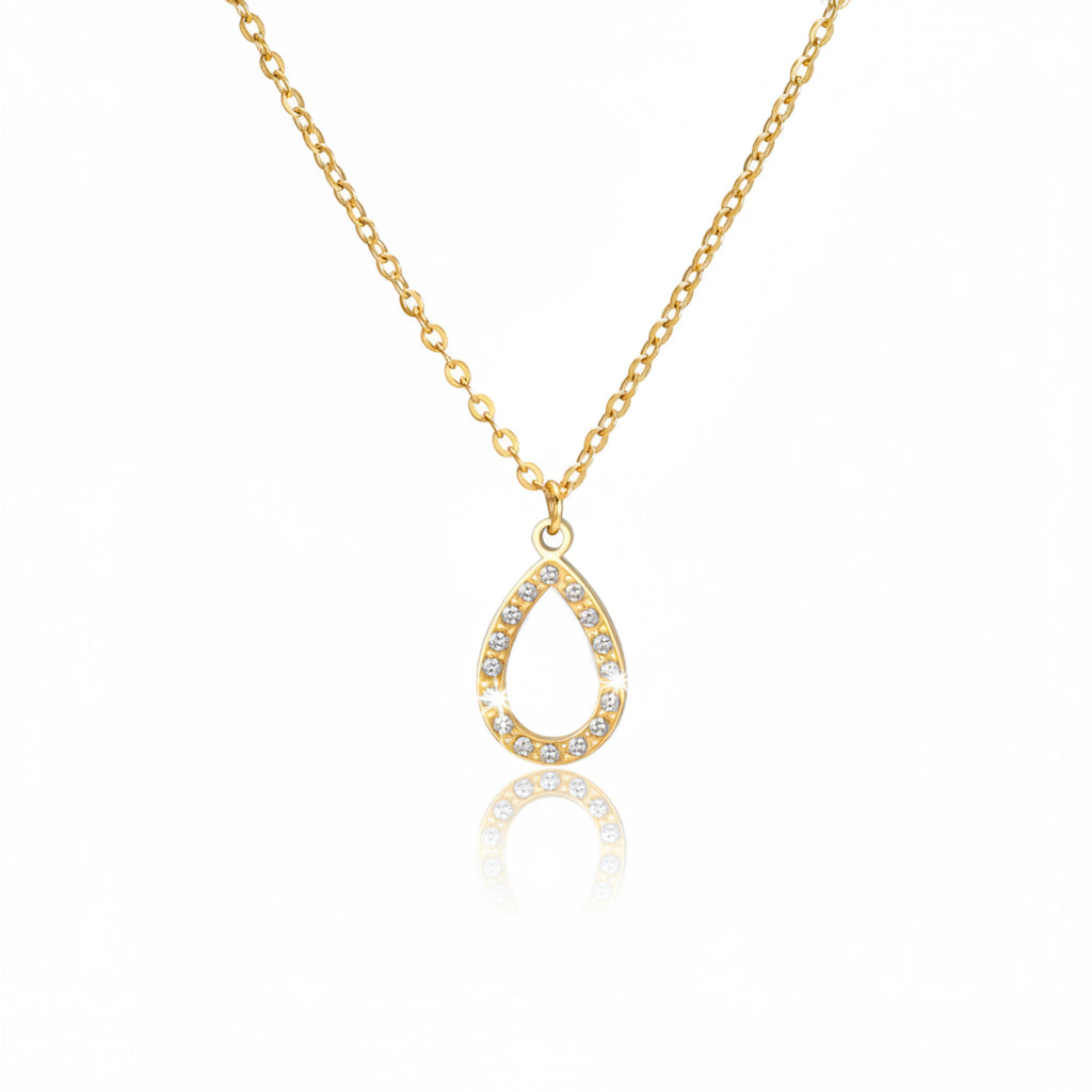 Colar Gota de Brilho