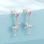Brinco Paixão Equina Carrossel Prata 925