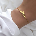 Pulseira Batimentos a Galope Dourado