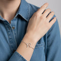 Pulseira Cavalo Vasado Prata