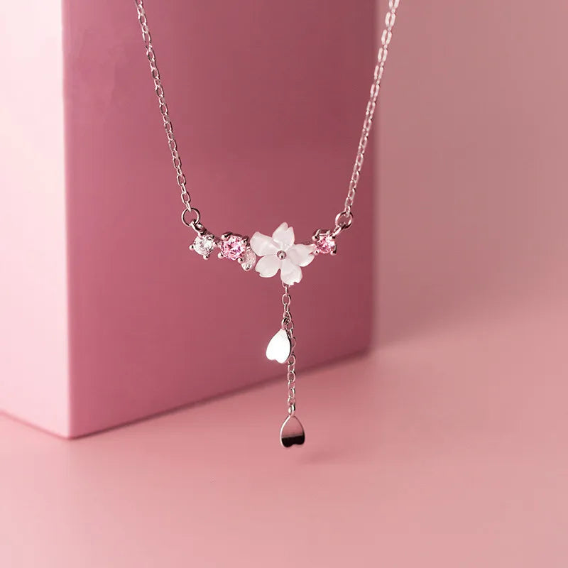 Conjunto Brilho de Jardim Delicado Prata 925