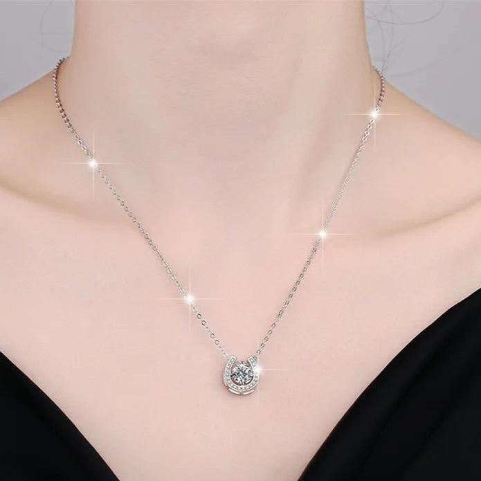 Ferradura Cravejada Elegance Prata 925