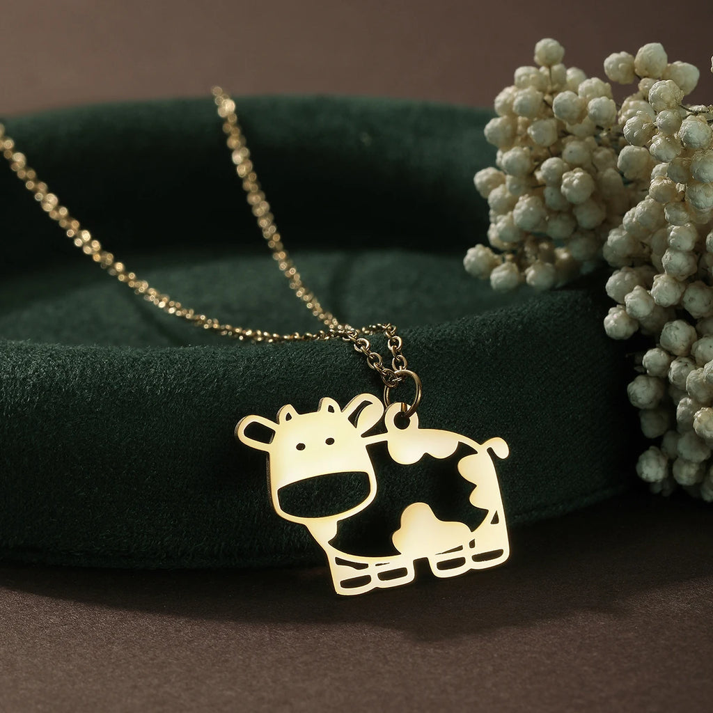 Conjunto Vaquinha Holandesa Dourado