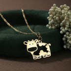 Conjunto Vaquinha Holandesa Dourado