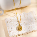 Conjunto Colar e Pingente Chapéu de Boiadeira