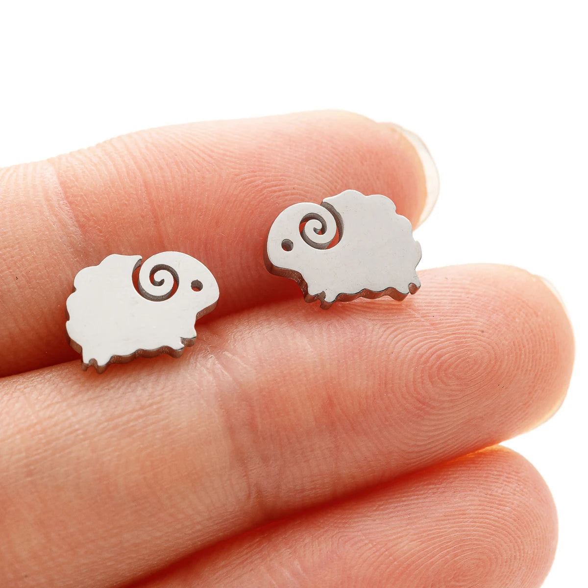 Brinco Ovelhinhas Prata