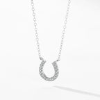 Conjunto Ferradura Delicate Prata 925