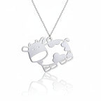Conjunto Vaquinha Holandesa Prata