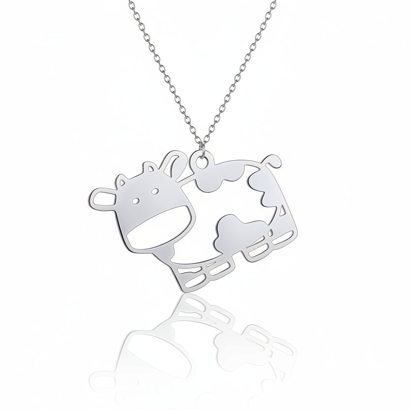 Conjunto Vaquinha Holandesa Prata