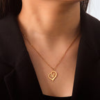 Pingente Amor de Mãe Dourado