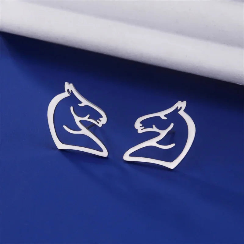 Brinco Mustang Selvagem Prata