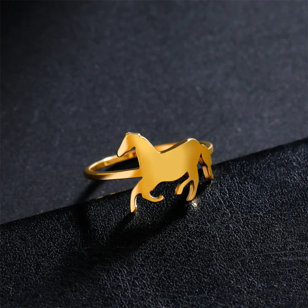 Anel Liberdade Dourado