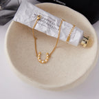 Pulseira Horse Fashion Dourada