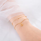 Pulseira Dupla Amor Pet Dourada