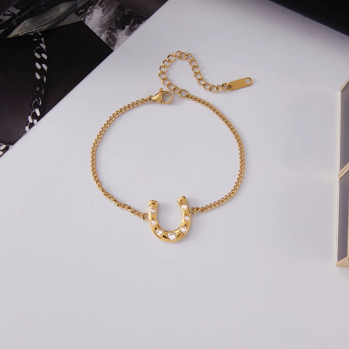 Pulseira Horse Fashion Dourada
