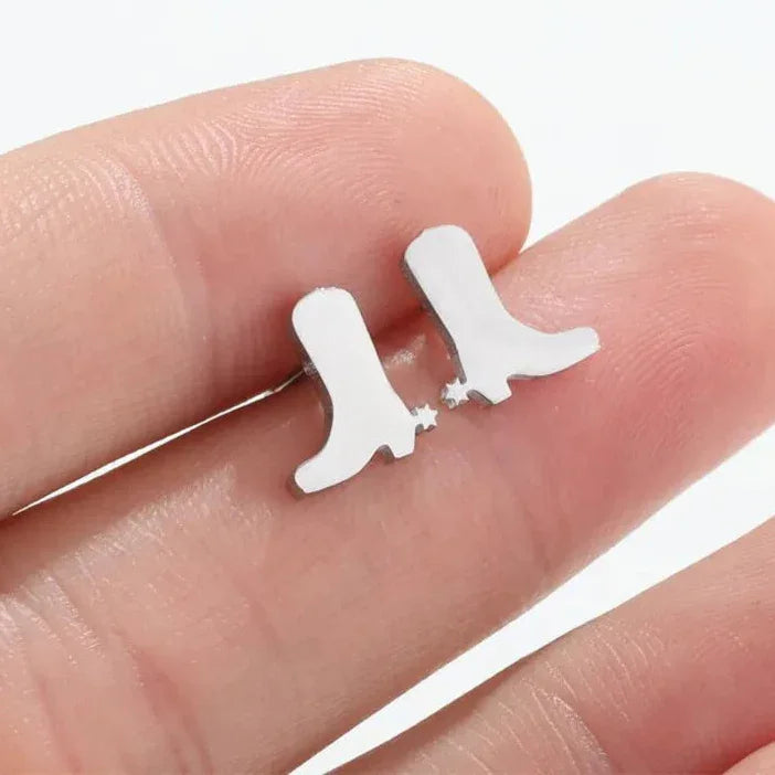 Brincos Vaqueira Delicada Prata