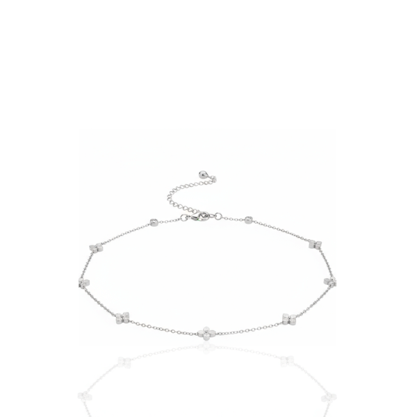 Conjunto trevo de 4 Folhas Prata ou Dourado