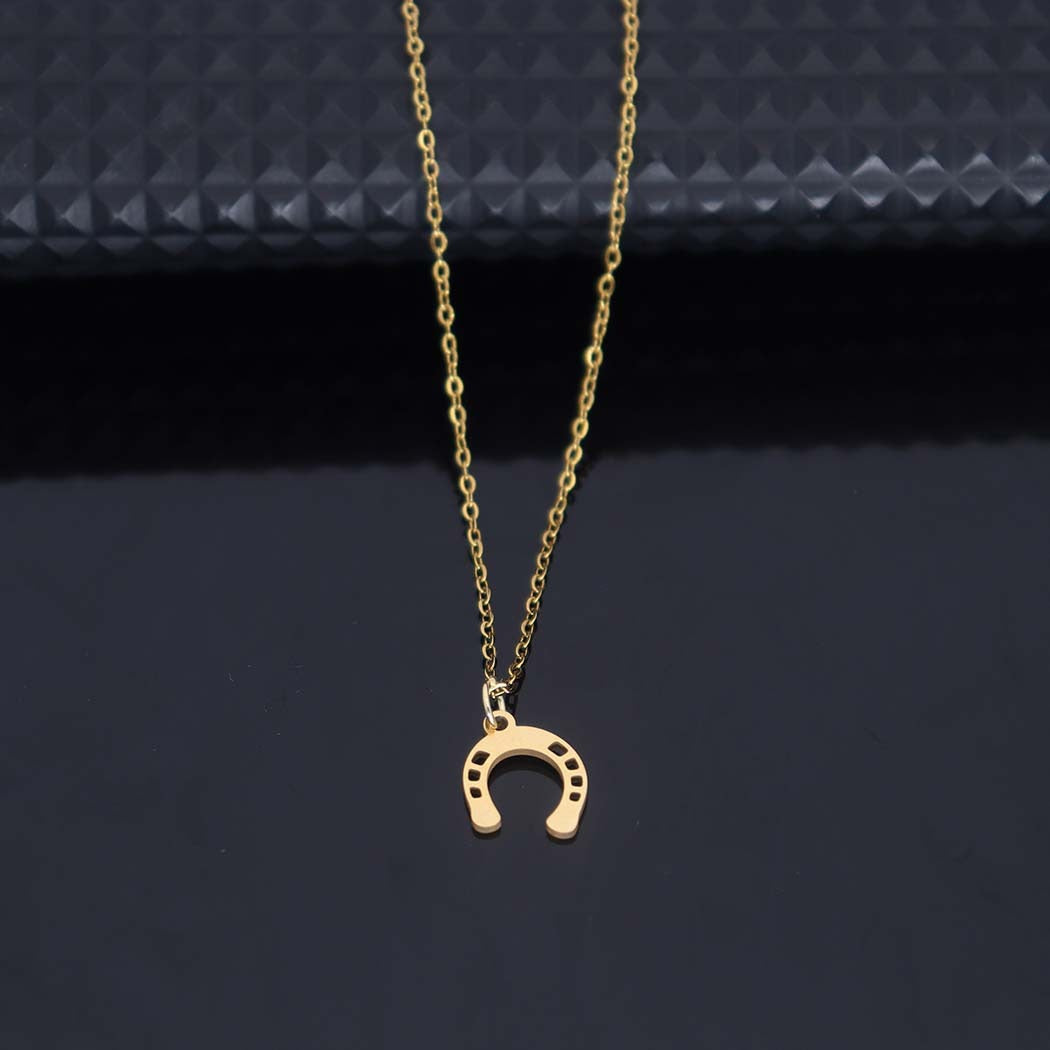 Conjunto Ferradura Raiz Dourado