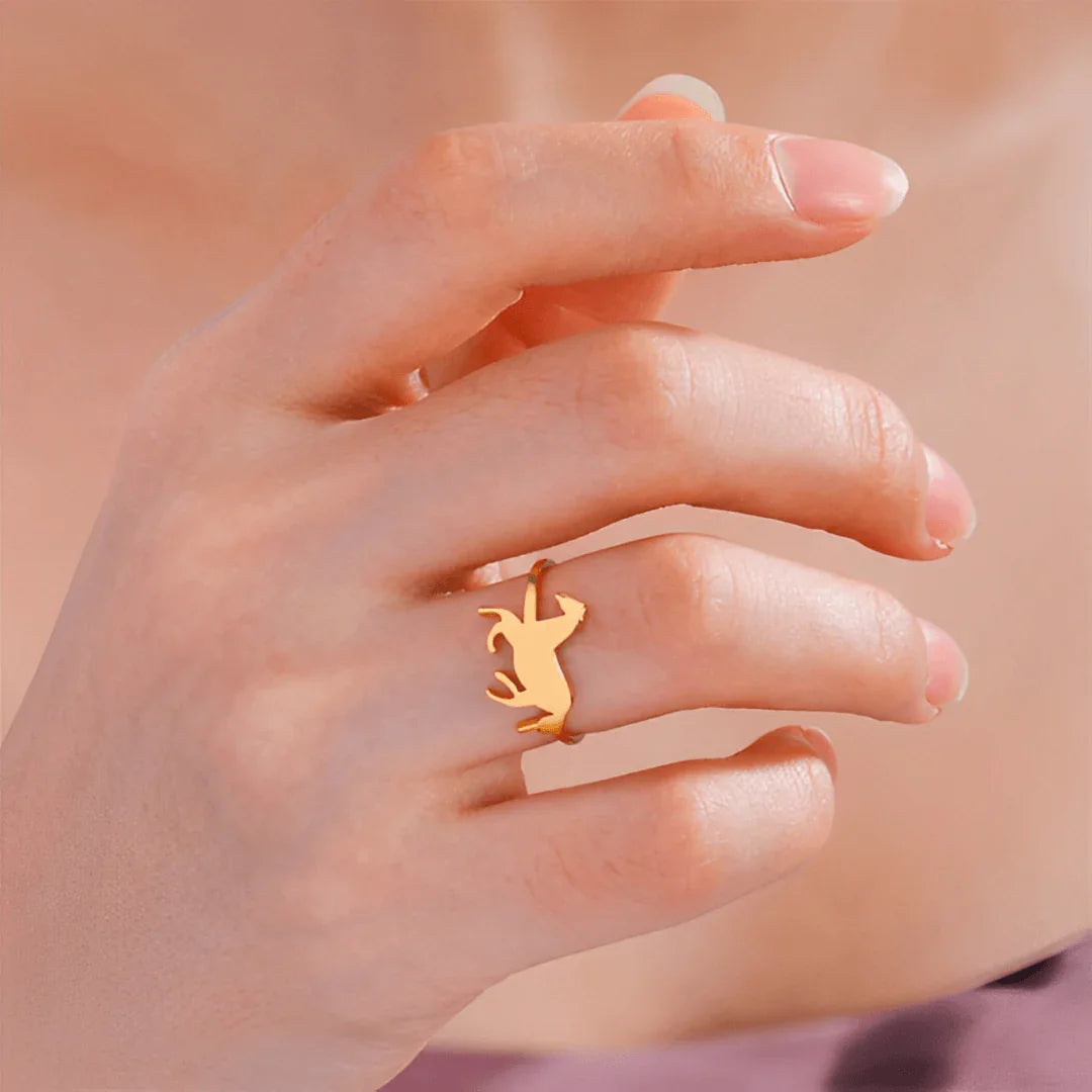 Anel Liberdade Dourado