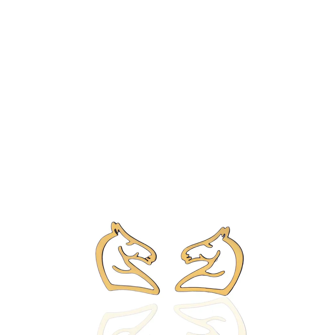 Brinco Mustang Selvagem Dourado