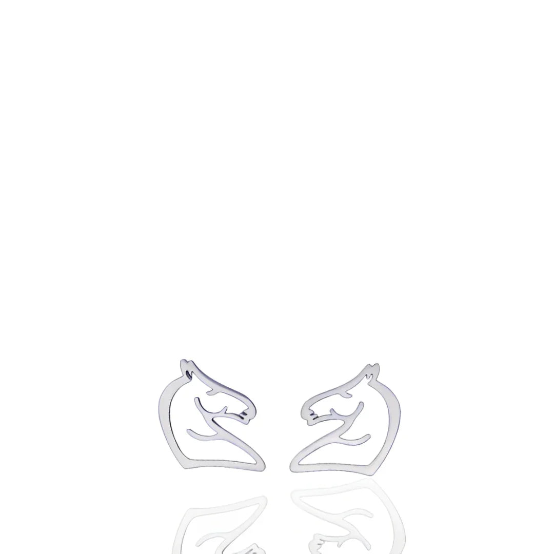 Brinco Mustang Selvagem Prata