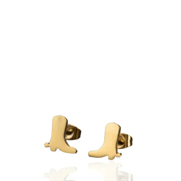 Brincos Vaqueira Delicada Dourado