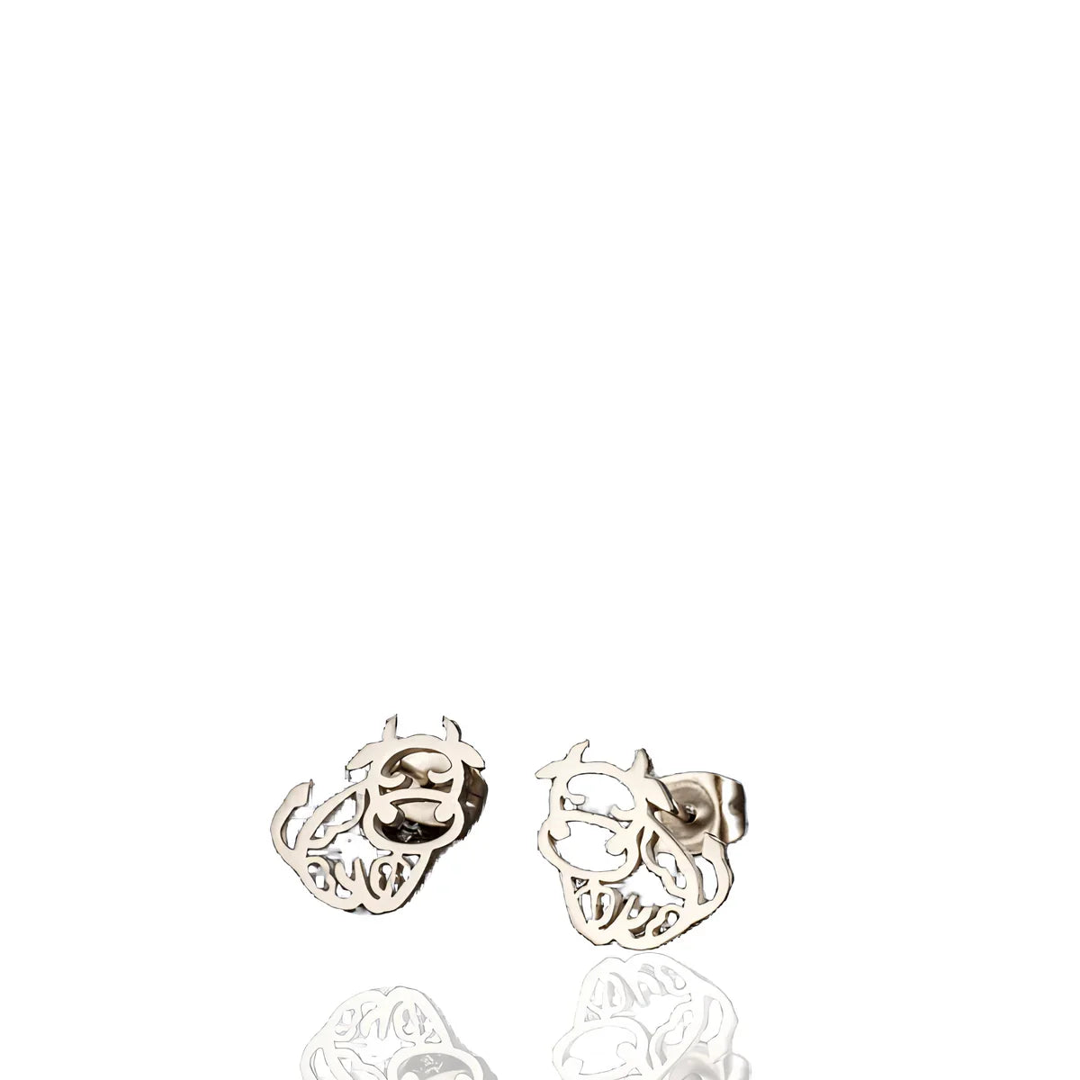 Brinco Vaquinha Mimosa Prata