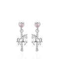 Brinco Paixão Equina Carrossel Prata 925