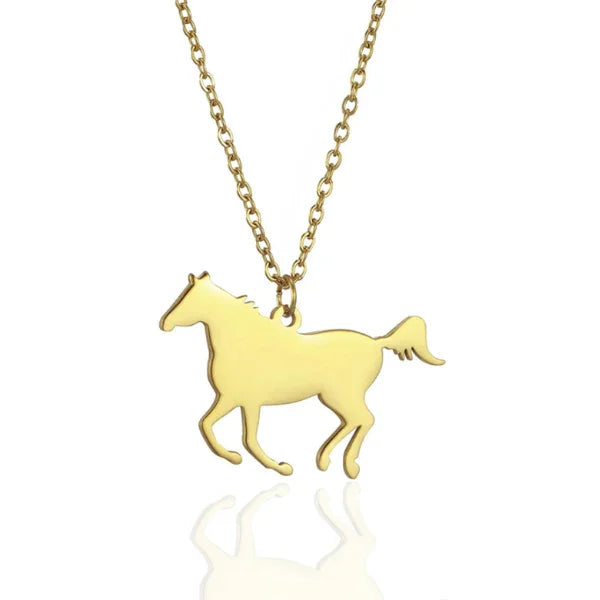 Conjunto Potro em Disparada Dourado