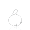 Pulseira Gatinho Brincalhão Prata 925