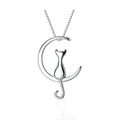 Conjunto Gatinho Lunar Prata 925