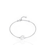 Pulseira Amor Felino Minimalista Prata 925