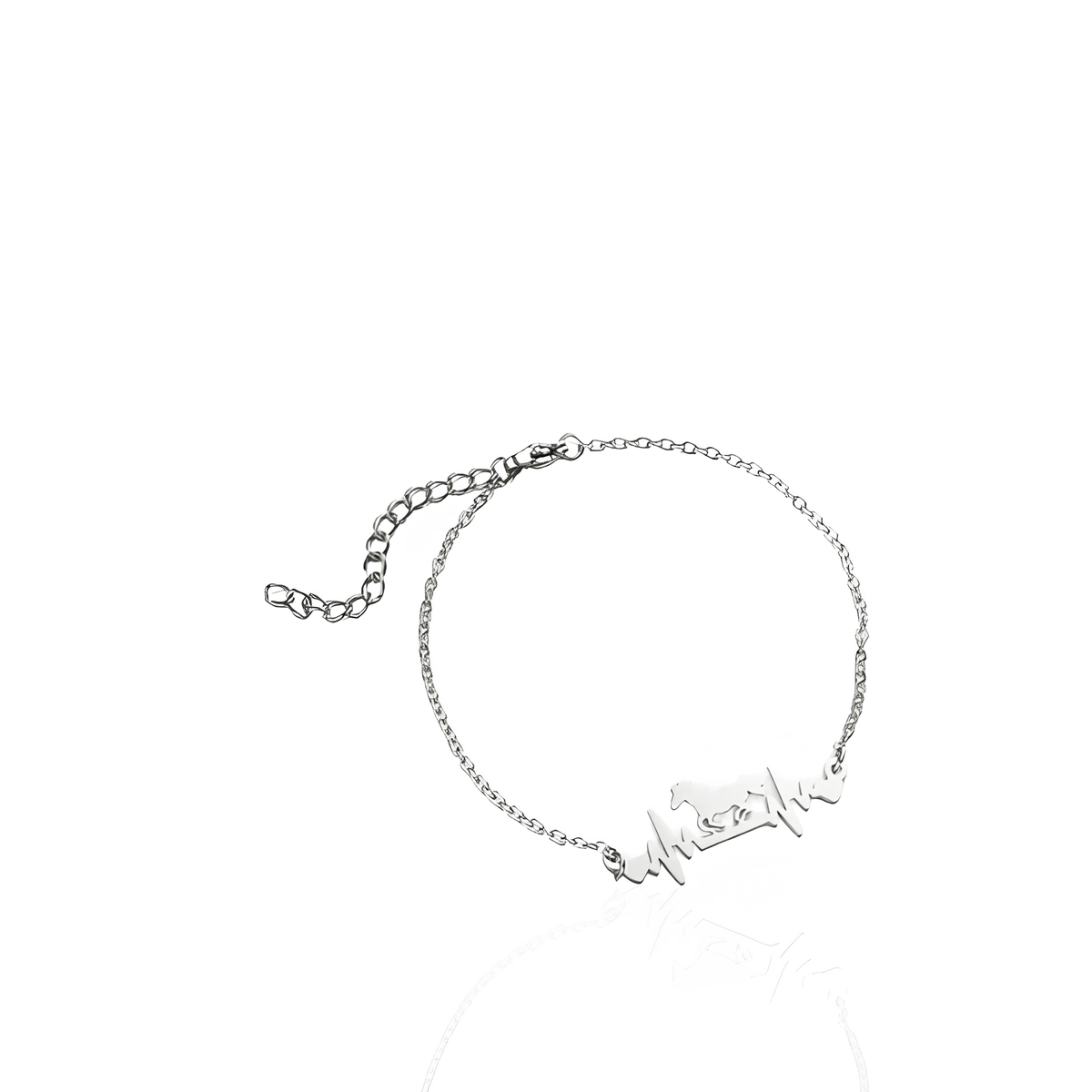 Pulseira Batimentos a Galope Dourado