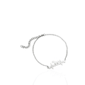 Pulseira Batimentos a galope Prata