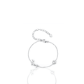 Pulseira Impressões de um Salsichinha Prata 925
